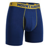 2UNDR NCAA Team Colors Men's Swing Shift Boxers (WVU Navy)