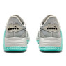 Diadora Women's B.Icon 2 All Ground Tennis Shoe (Silver DD/Black/Aruba Blue)