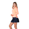 Lucky In Love Women's High Low Breezy Long Sleeve Shirt.
