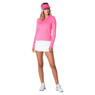 Lucky In Love Women's High Low Breezy Long Sleeve Shirt.