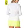 Lucky In Love Women's High Low Breezy Long Sleeve Shirt.