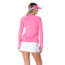 Lucky In Love Women's High Low Breezy Long Sleeve Shirt.