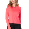 Lucky In Love Women's High Low Breezy Long Sleeve Shirt 