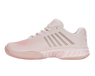 K-Swiss Women's Hypercourt Express 2 Tennis Shoe (Almost Mauve/Sepia Rose/Pale Neon Coral)