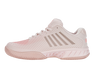 K-Swiss Women's Hypercourt Express 2 Wide Tennis Shoe (Almost Mauve/Sepia Rose/Pale Neon Coral) 