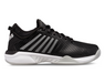 K-Swiss Women's Hypercourt Supreme Tennis Shoe (Black/White/High Rise)