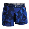 2UNDR Men's Swing Shift 3" Boxer Trunk Underwear