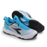 Diadora Men's Speed Blushield Fly 3 + All Ground Tennis Shoe (White/Black/Blue Jewel)