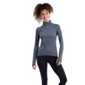 BloqUV Women's UPF 50+ Sun Protection Active Mock Zip Top