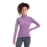 BloqUV Women's UPF 50+ Sun Protection Active Mock Zip Top