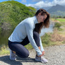 BloqUV Women's UPF 50+ Sun Protection Active Mock Zip Top