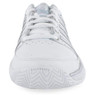 K-Swiss Hypercourt Express Leather Women's Tennis Shoe (White/Silver/Glacier Grey)