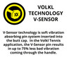 VOLKL V1 EVO | Tennis Racquet | Featuring REVA, Vario Beam Technology and V-Sensor Handle | Grip Sizes 1-5 | *UNSTRUNG*
