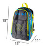 VOLKL Tennis Backpack | Holds 2 Racquets | Zippered Valuables Pocket | 13” L x 18” H x 11” W