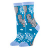 Oooh Yeah! Women's Crew Socks (Otter Love)