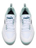 Diadora Women's Blushield Torneo 2 All Ground Tennis Shoe (White/Legion Blue/Surf Spray)