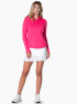 Lucky in Love Women's 1/4 Zip Long Sleeve Shirt.