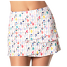 Lucky In Love Women's Long Pickleball Scallop Skirt 