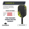 Diadem Warrior V2 Pickleball Paddle