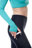 BloqUV Women's UPF 50+ Sun Protection Active Compression Capri Tights