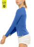 Lucky In Love Breeze Long Sleeve Crew with UV-Protection