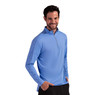 BloqUV Men's UPF 50+ Sun Protection Mock Zip Active Top