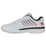 K-Swiss Men's Hypercourt Express 2 Tennis Shoe (White/Black/Mars Red)