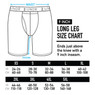 2UNDR Mens Swing Shift 9" Boxer Long Leg  Underwear