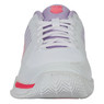 K-Swiss Women's Hypercourt Express 2 Wide Tennis Shoe (White/Orchid Petal/Neon Blaze) 
