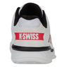 K-Swiss Men's Hypercourt Express 2 2E Tennis Shoe (White/Black/Mars Red)
