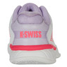 K-Swiss Women's Hypercourt Express 2 Tennis Shoe (White/Orchid Petal/Neon Blaze) 