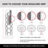 Hesacore Pickleball Carbon Grip