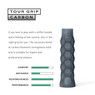 Hesacore Pickleball Carbon Grip
