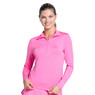 Lucky in Love Women's Free Play Zip Long Sleeve