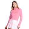 Lucky in Love Women's Free Play Zip Long Sleeve