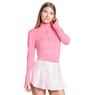 Lucky in Love Women's Free Play Zip Long Sleeve