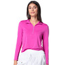 Lucky in Love Women's Free Play Zip Long Sleeve