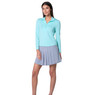 Lucky in Love Women's Free Play Zip Long Sleeve
