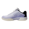 K-Swiss/Lucky In Love Women's Hypercourt Express 2 Tennis Shoe (White/Lilac/Black) 