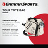 Gamma Sports Pickleball Tour Tote Bag 