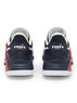 Diadora Men's B.Icon 2 All Ground Tennis Shoe (Blue/White/Fiery Red)