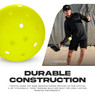 Franklin Sports Training Pickleballs 69mm - Pickleball 3 Pack - Optic Yellow