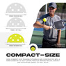 Franklin Sports Training Pickleballs 69mm - Pickleball 3 Pack - Optic Yellow