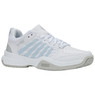 K-Swiss Women's Court  Express 2 Tennis Shoe (White/Ballad Blue/Dawn Blue).
