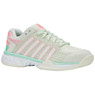 K-Swiss Women's Express Light Pickleball Shoe (Ice/Honeydew/Neon Pastel Pink)..