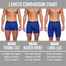 2UNDR Men's 6" Swing Shift Boxer Briefs