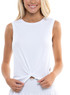 Lucky in Love Twist Front Tank