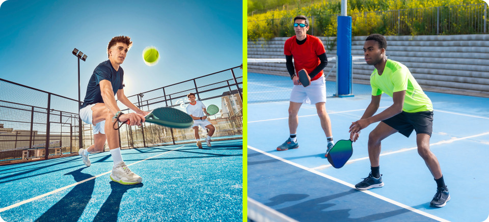 Pickleball vs. Padel: A Comparative Analysis of Growth and Popularity