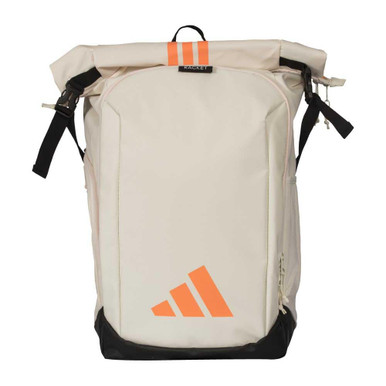 Adidas Multigame Backpack (Off White/Orange) - paddlepro