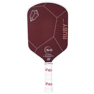 Six Zero Ruby 16mm Pickleball Paddle - paddlepro